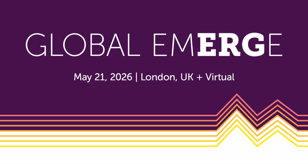 May 21, 2026 Global EmERGe London, UK + Virutal